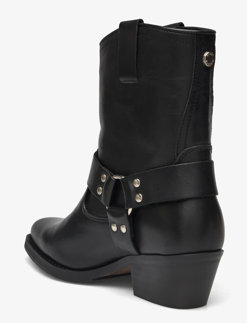 Steve Madden - Quintana Boots - cowboy boots - black leather - 2
