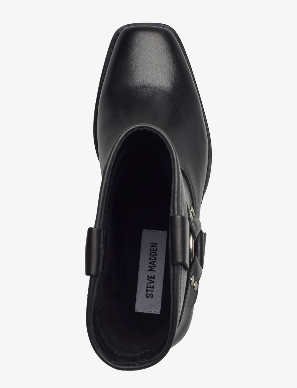 Steve Madden - Quintana Boots - cowboy boots - black leather - 3