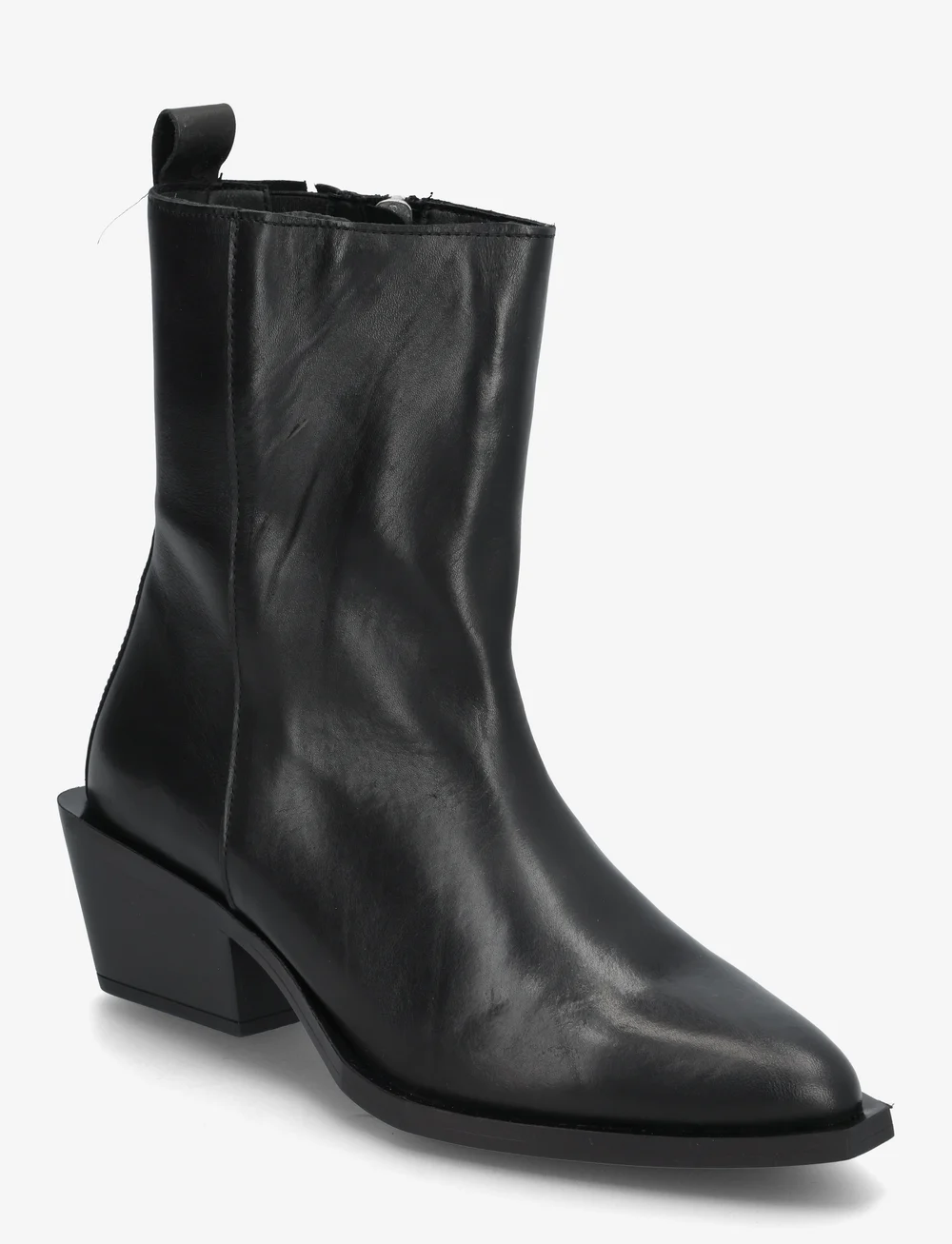 Steve Madden - Xylena Booties - stövletter - black leather - 0