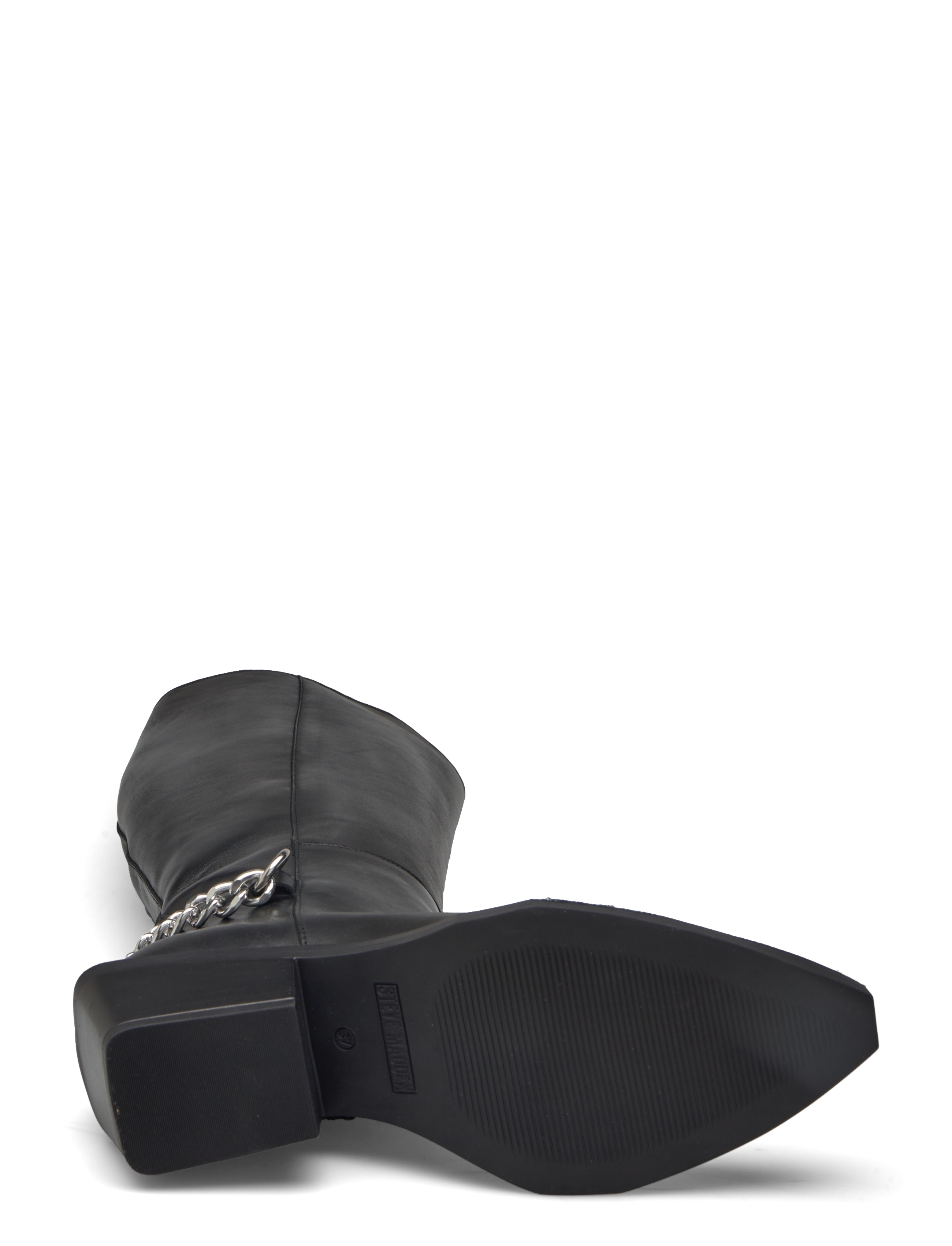Steve Madden - Xayenne Boots - ballīšu apģērbs par outlet cenām - black leather - 4