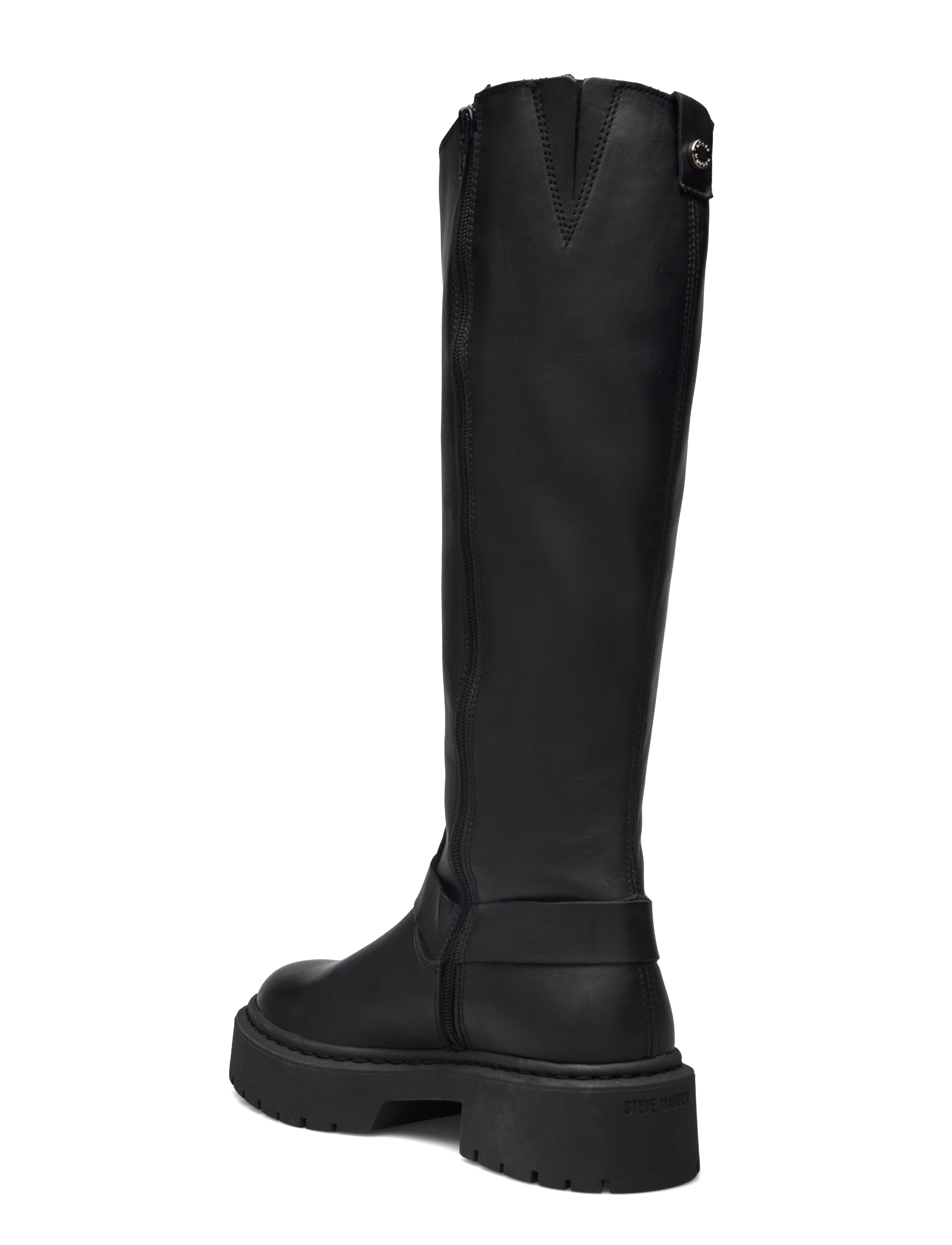 Steve Madden - Glimmer Boots - festmode zu outlet-preisen - black leather - 2