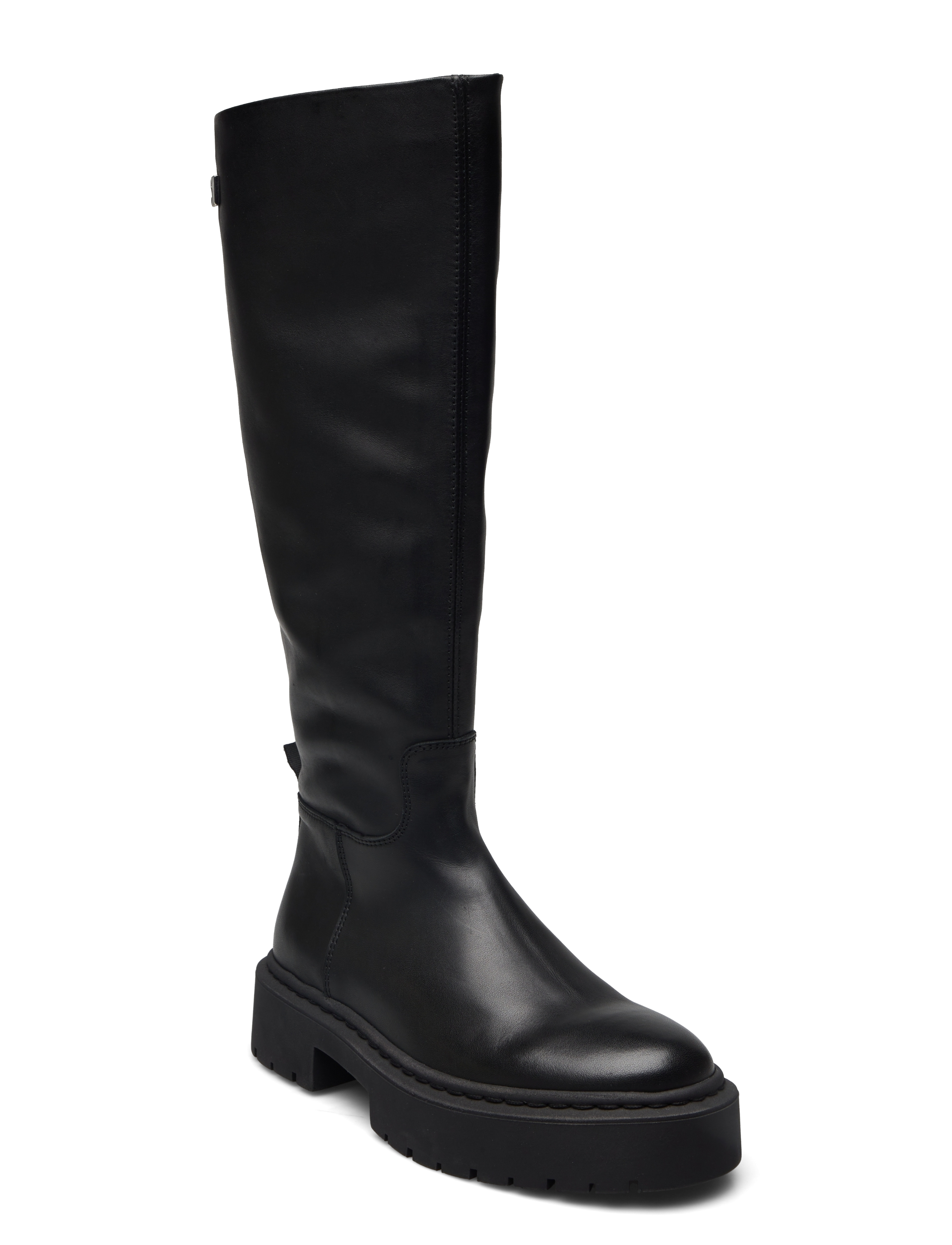 Steve Madden Galina Boots - Støvler - BLACK LEATHER / black