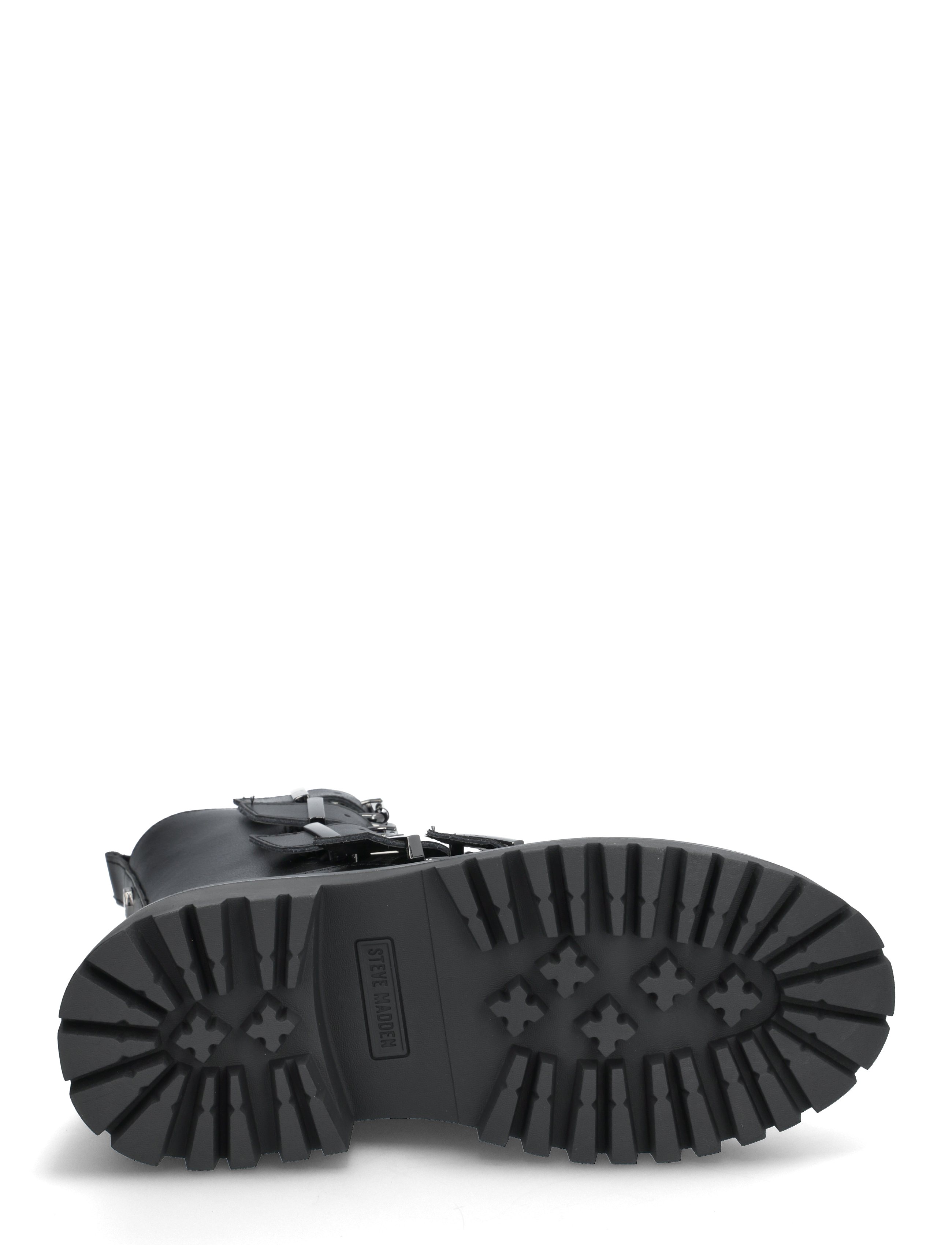 Steve Madden - Director Biker Boots - flache stiefeletten - blk action leather - 4