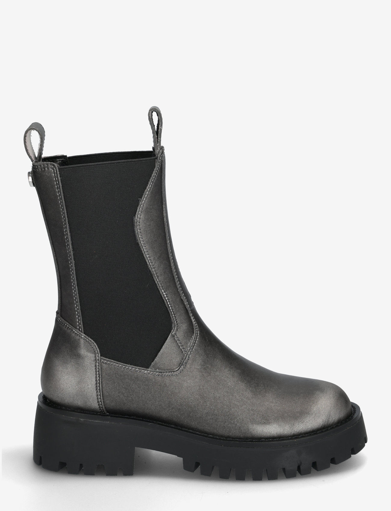 Steve Madden - Disclose Ankle Boots - chelsea boots - pewter distressed leather - 1
