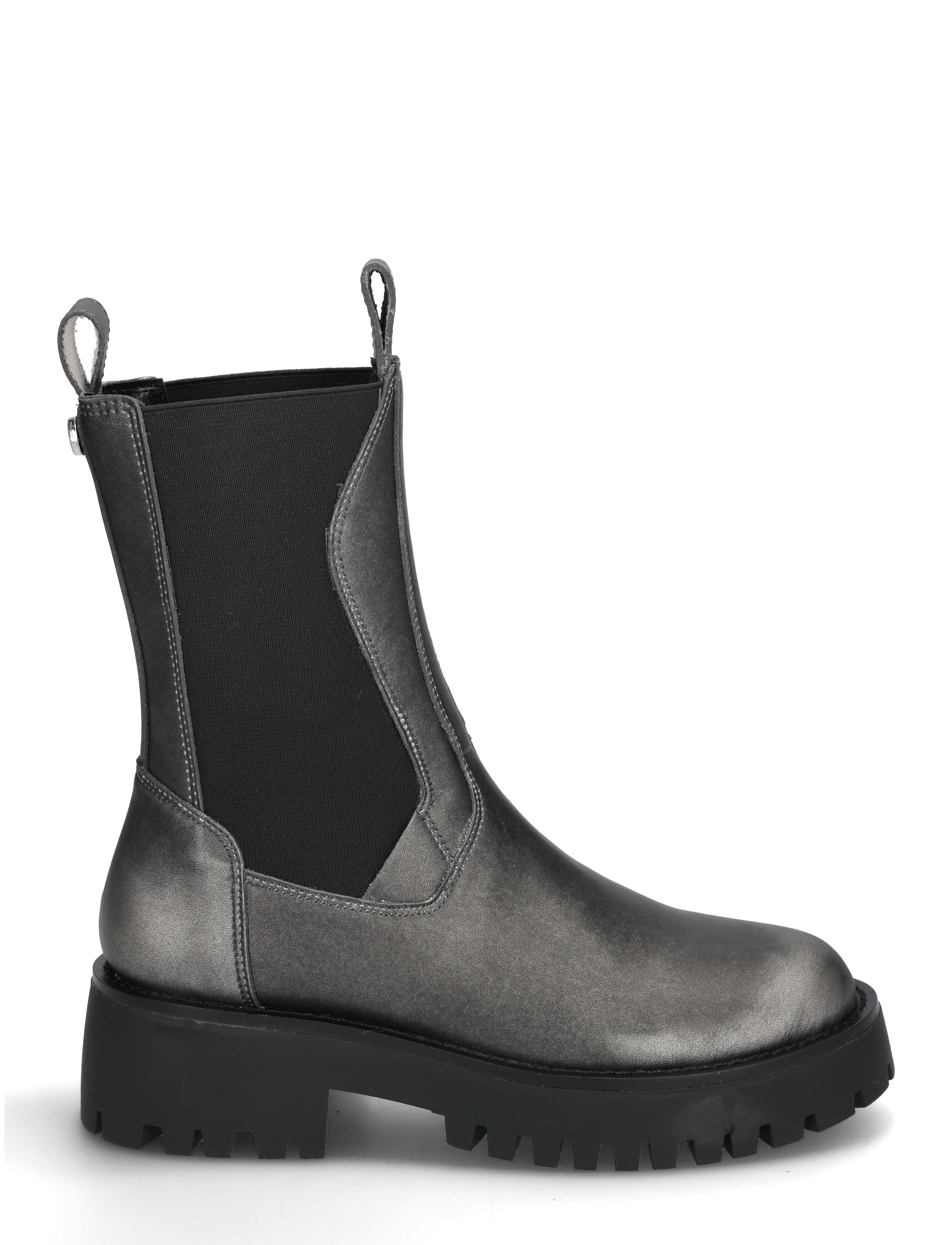 Steve Madden - Disclose Ankle Boots - kvinder - pewter distressed leather - 1