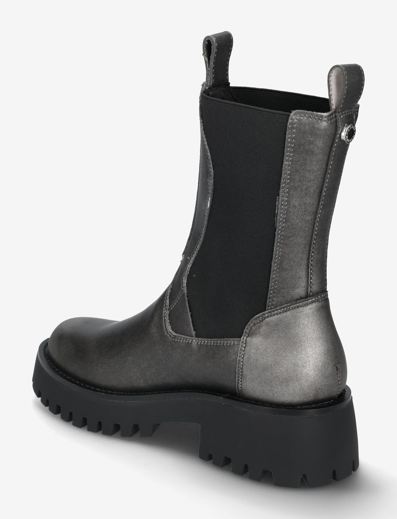 Steve Madden - Disclose Ankle Boots - chelsea boots - pewter distressed leather - 2