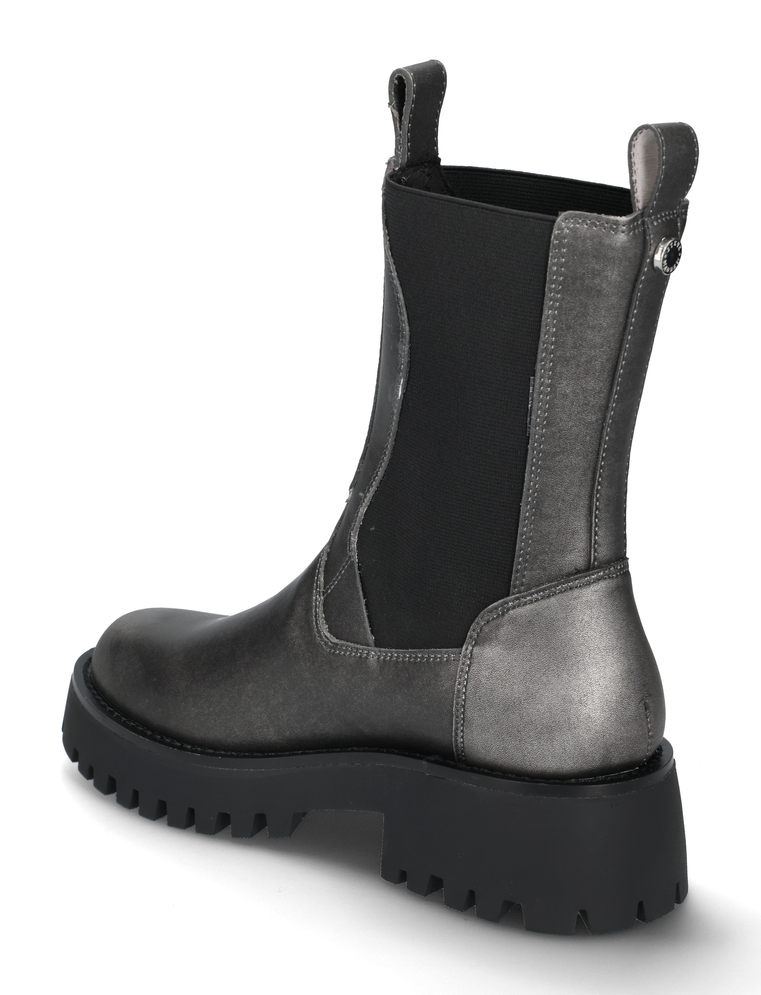 Steve Madden - Disclose Ankle Boots - kvinder - pewter distressed leather - 2