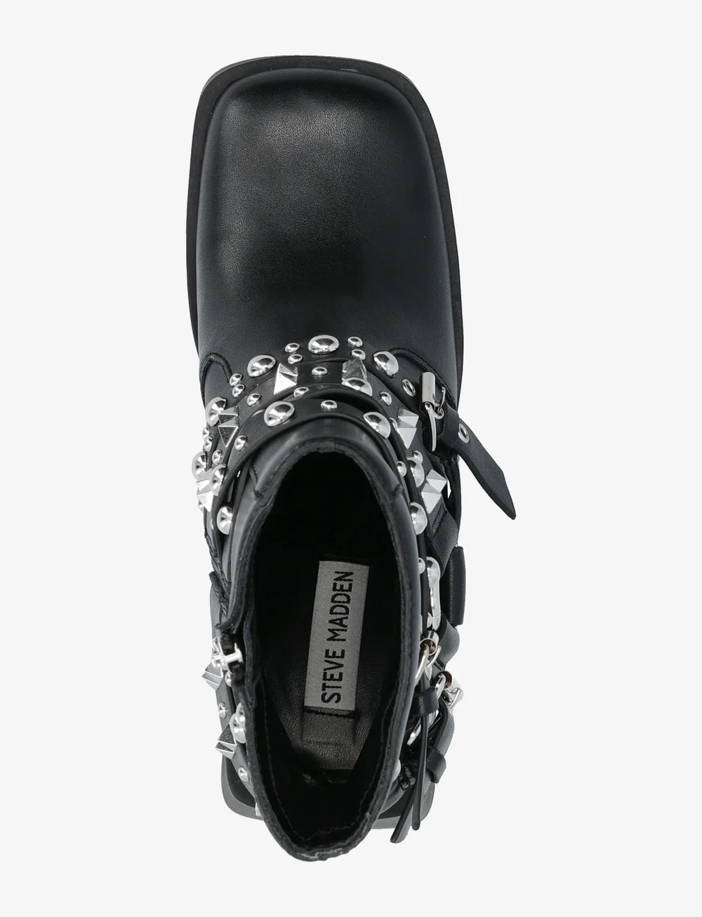 Steve Madden - Kolton Boots - stiefeletten mit absatz - blk action leather - 3