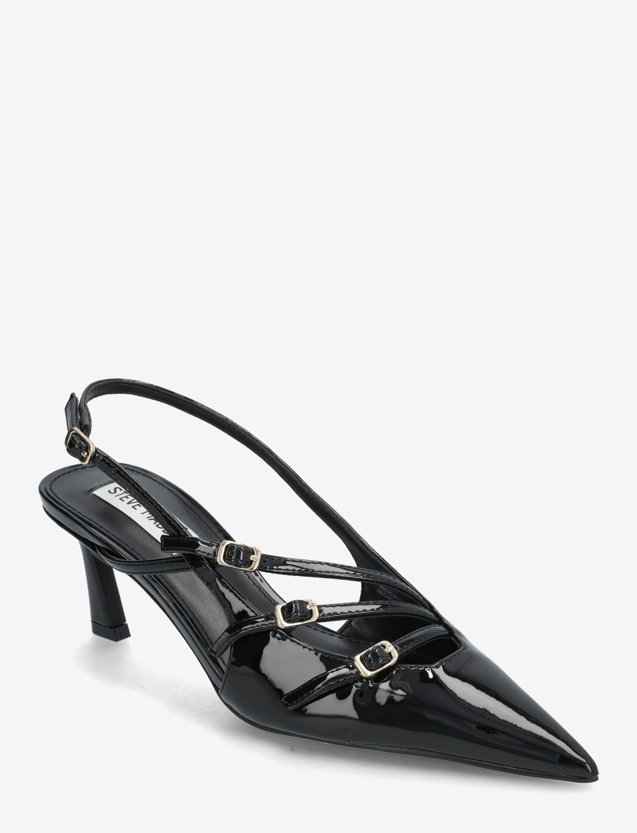 Steve Madden - Liana - slingbacks med hæle - black patent - 0