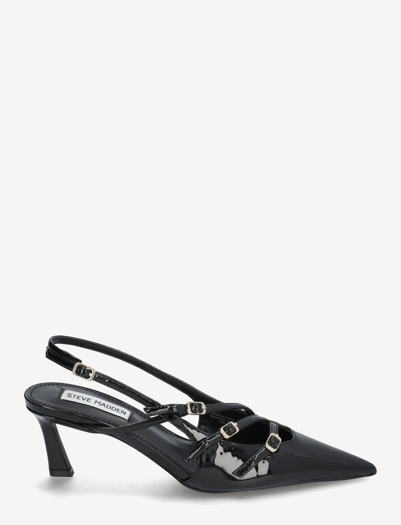 Steve Madden - Liana - slingbacks med hæle - black patent - 1