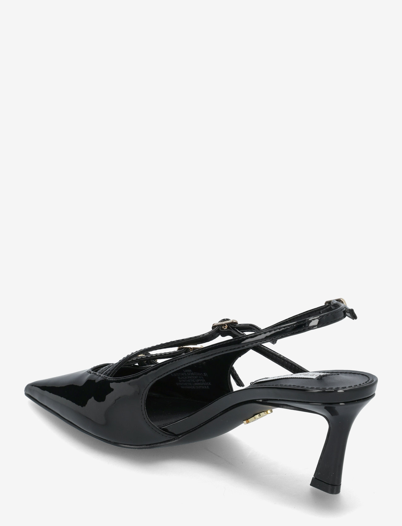 Steve Madden - Liana - slingbacks med hæle - black patent - 2