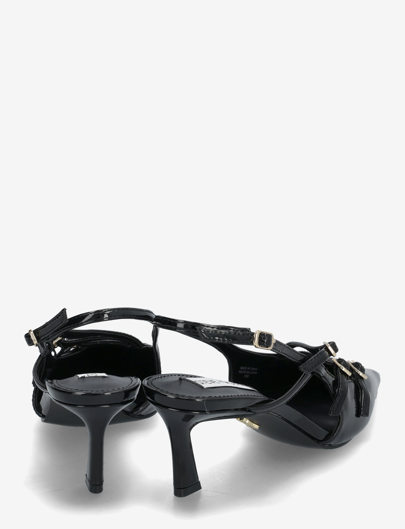 Steve Madden - Liana - slingbacks med hæle - black patent - 4