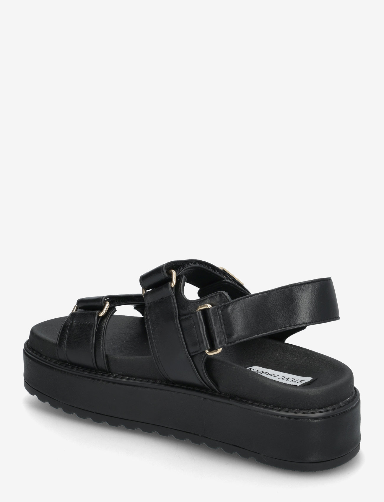 Steve Madden - Bigmona Sandal (LEATHER) - platformsandaler - black leather - 2