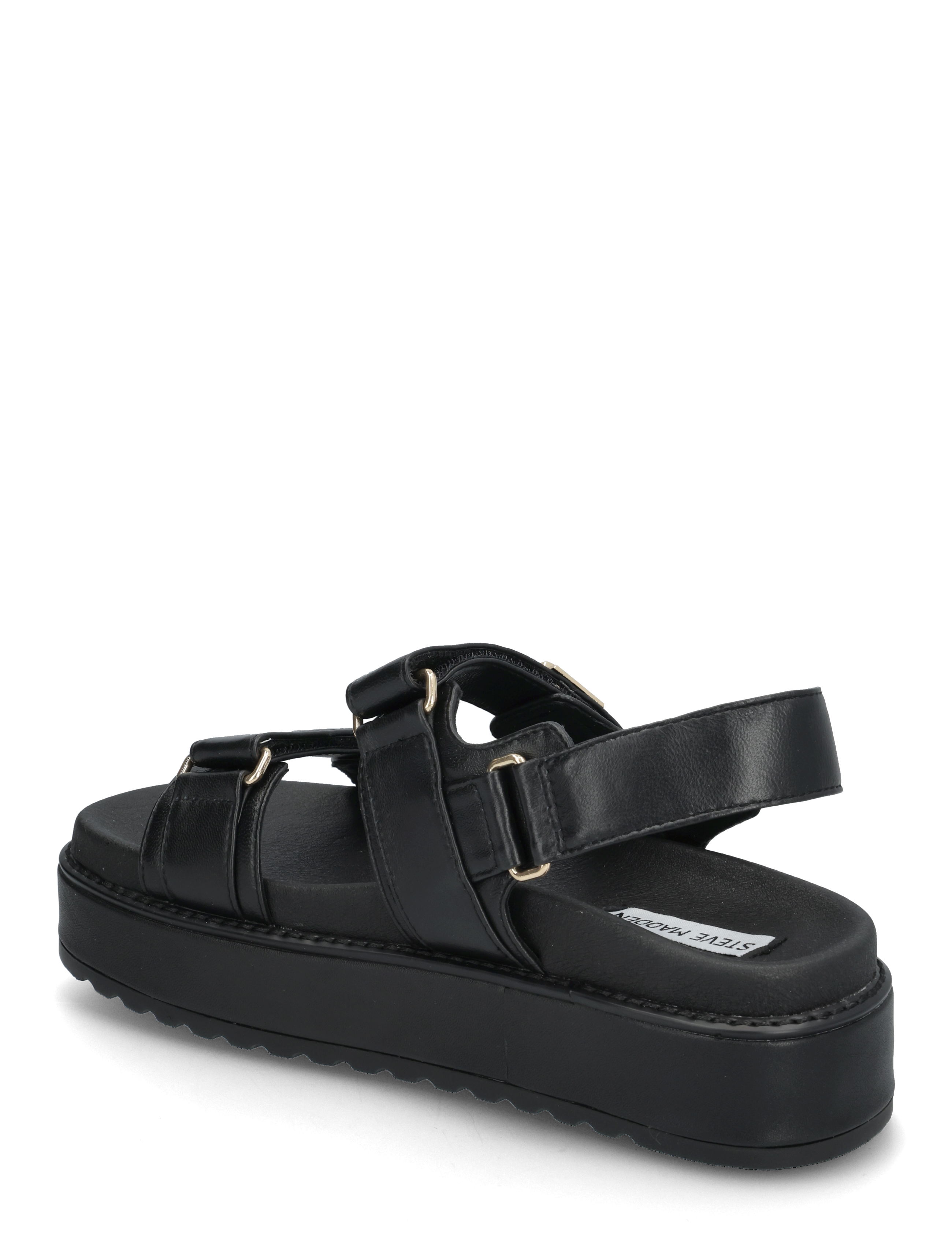 Steve Madden - Bigmona - sandały na platformie - black leather - 2