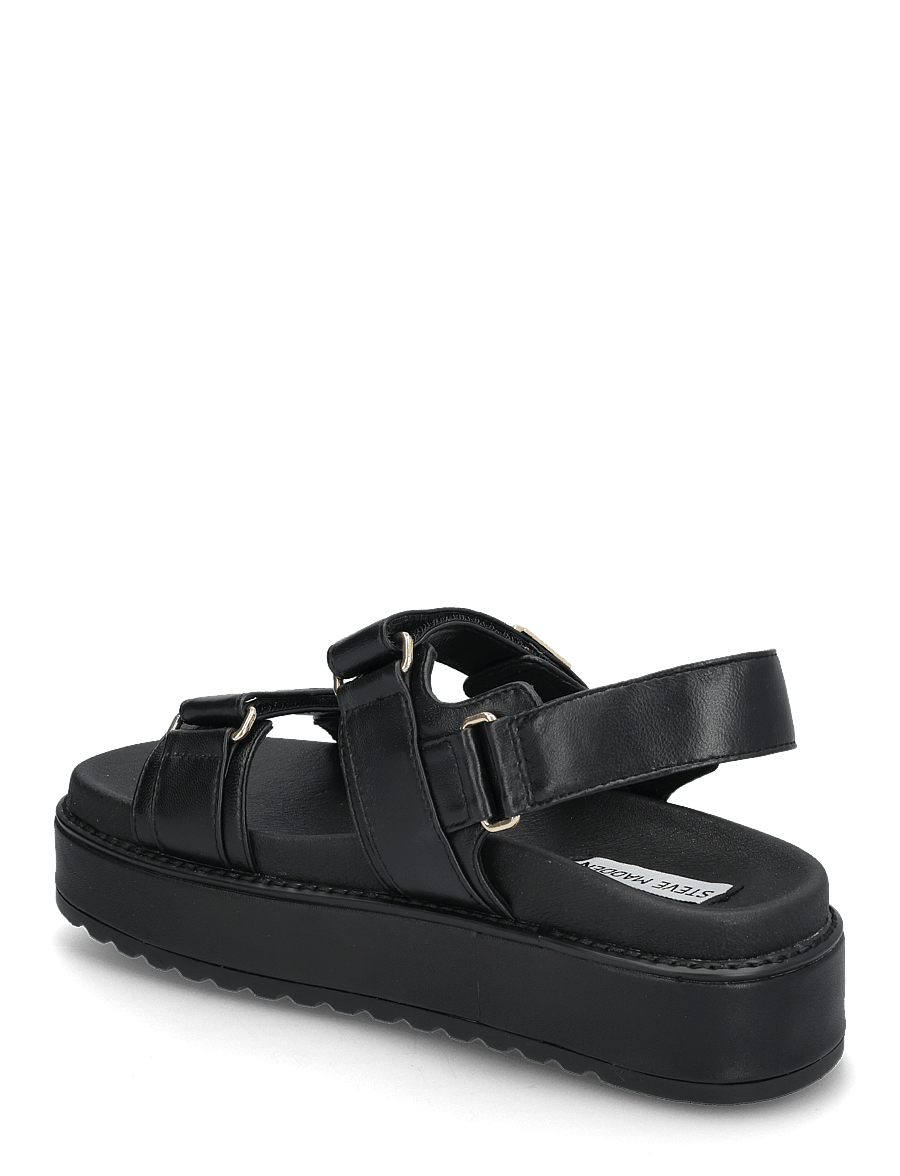 Steve Madden - Bigmona - platåsandaler - black leather - 2