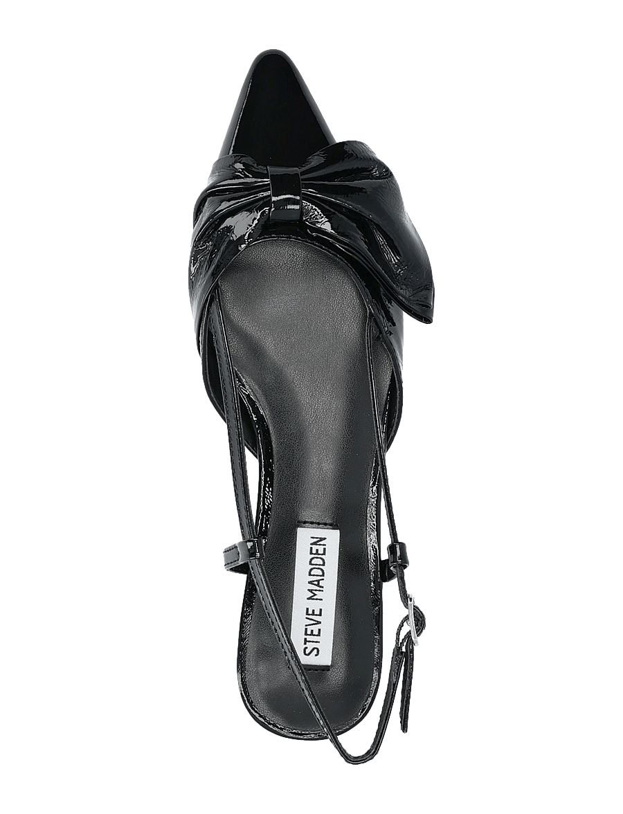 Steve Madden - Dazzled Slingbacks - special occasions - black leather - 3