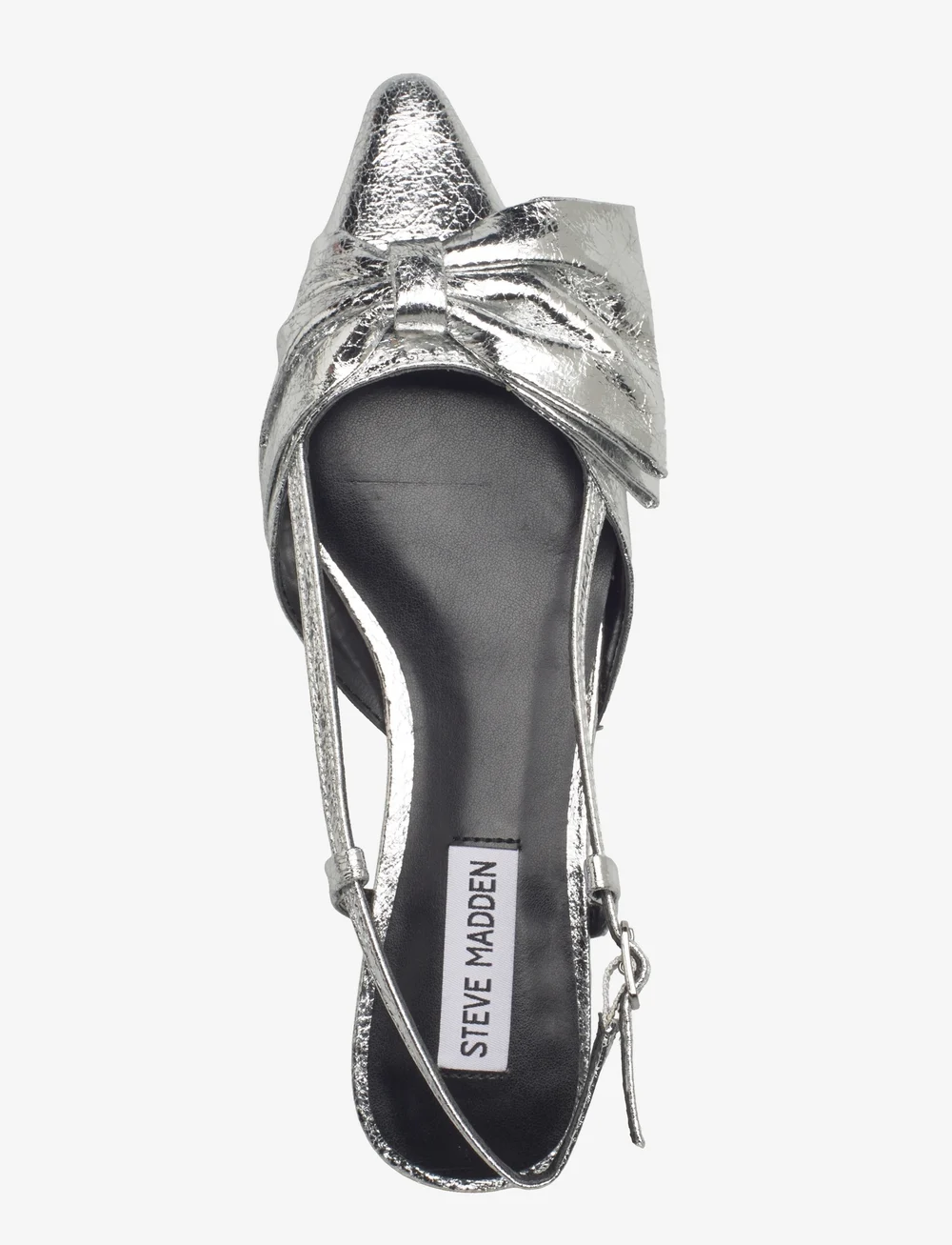 Steve Madden - Dazzled Slingbacks - flat slingbacks - silver - 3