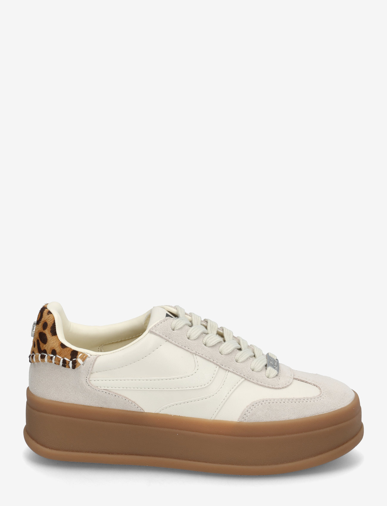 Steve Madden - Off-Track Sneakers - lave sneakers - white/leo - 1