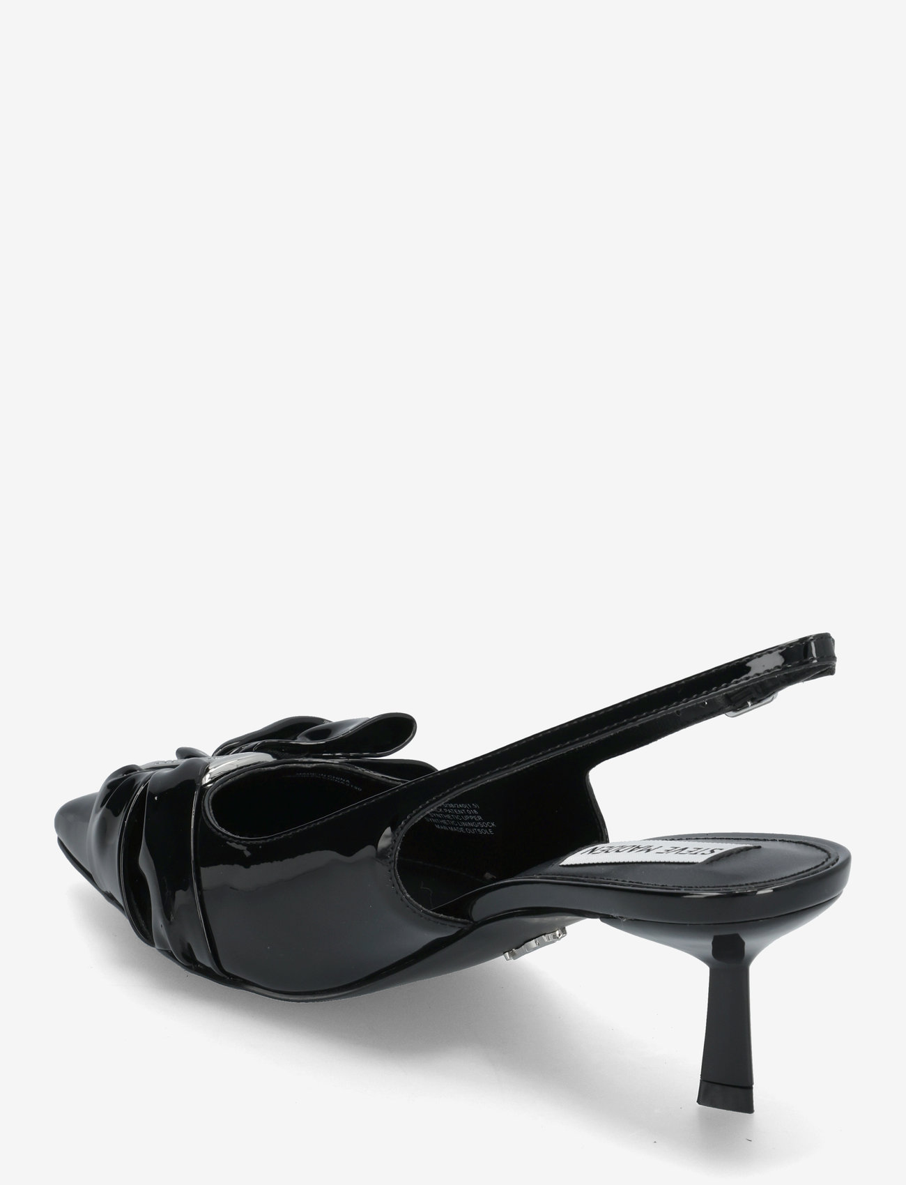 Steve Madden - Kaci Slingbacks - högklackade slingbacks - black patent - 2