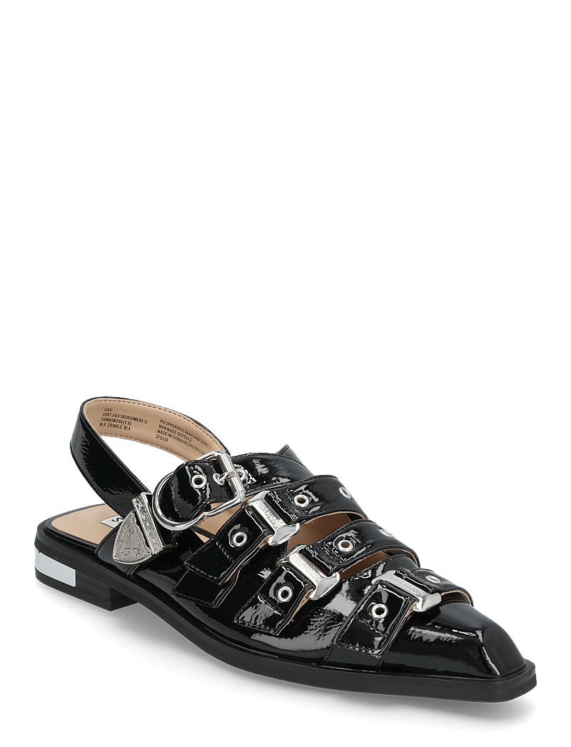 Steve Madden - Gari Sandals - platta sandaler - black crinkle - 0