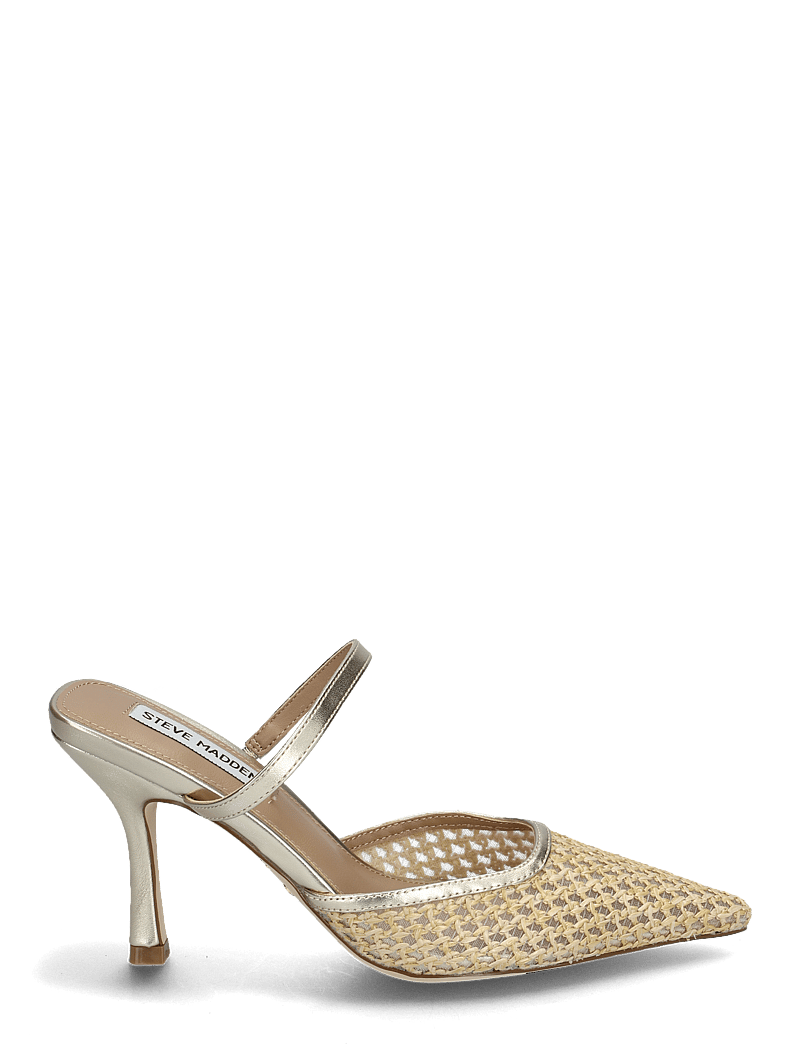 Steve Madden - Brinley Heeled Sandals - sandaletten - gold raffia - 1