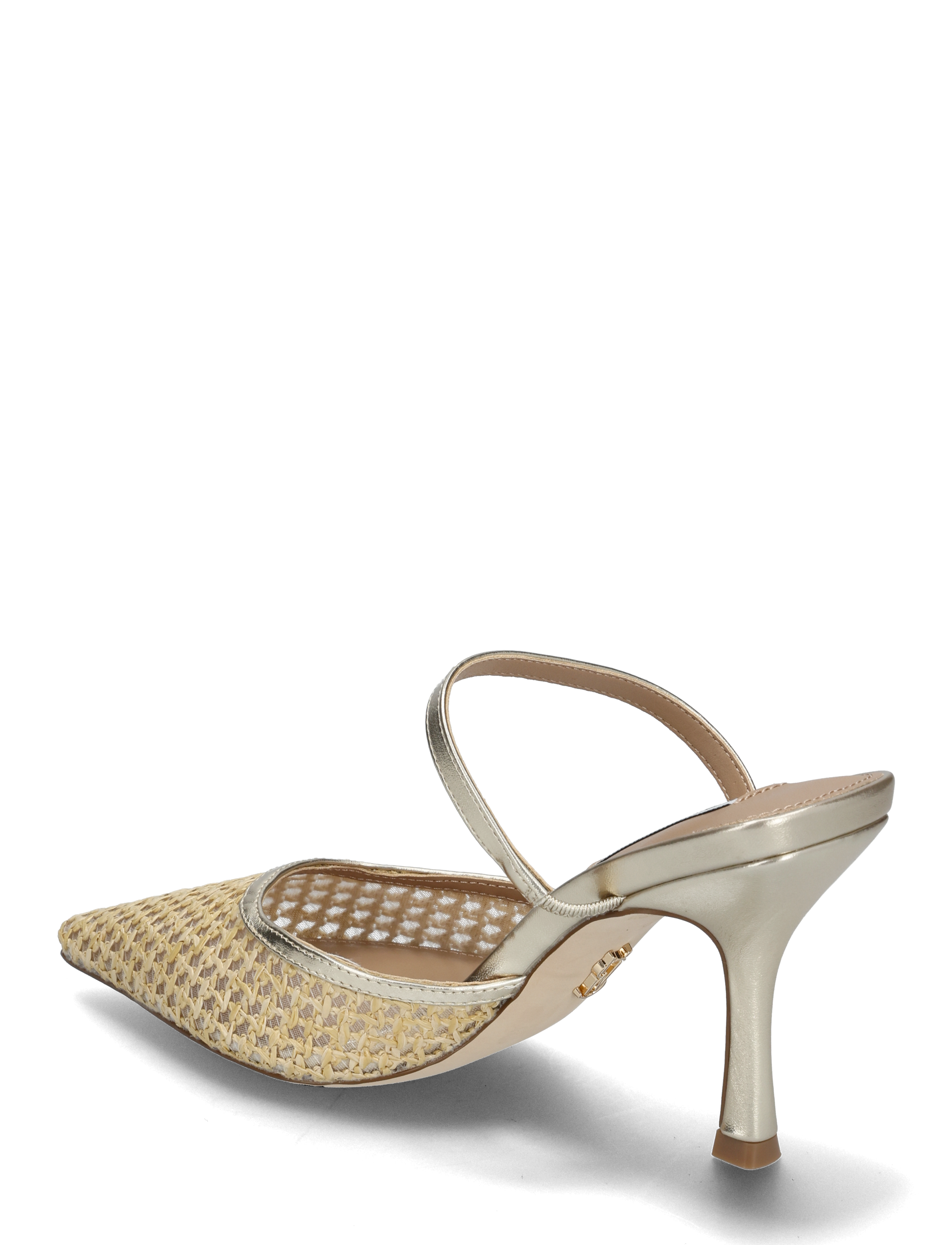 Steve Madden - Brinley Heeled Sandals - sandaletten - gold raffia - 2