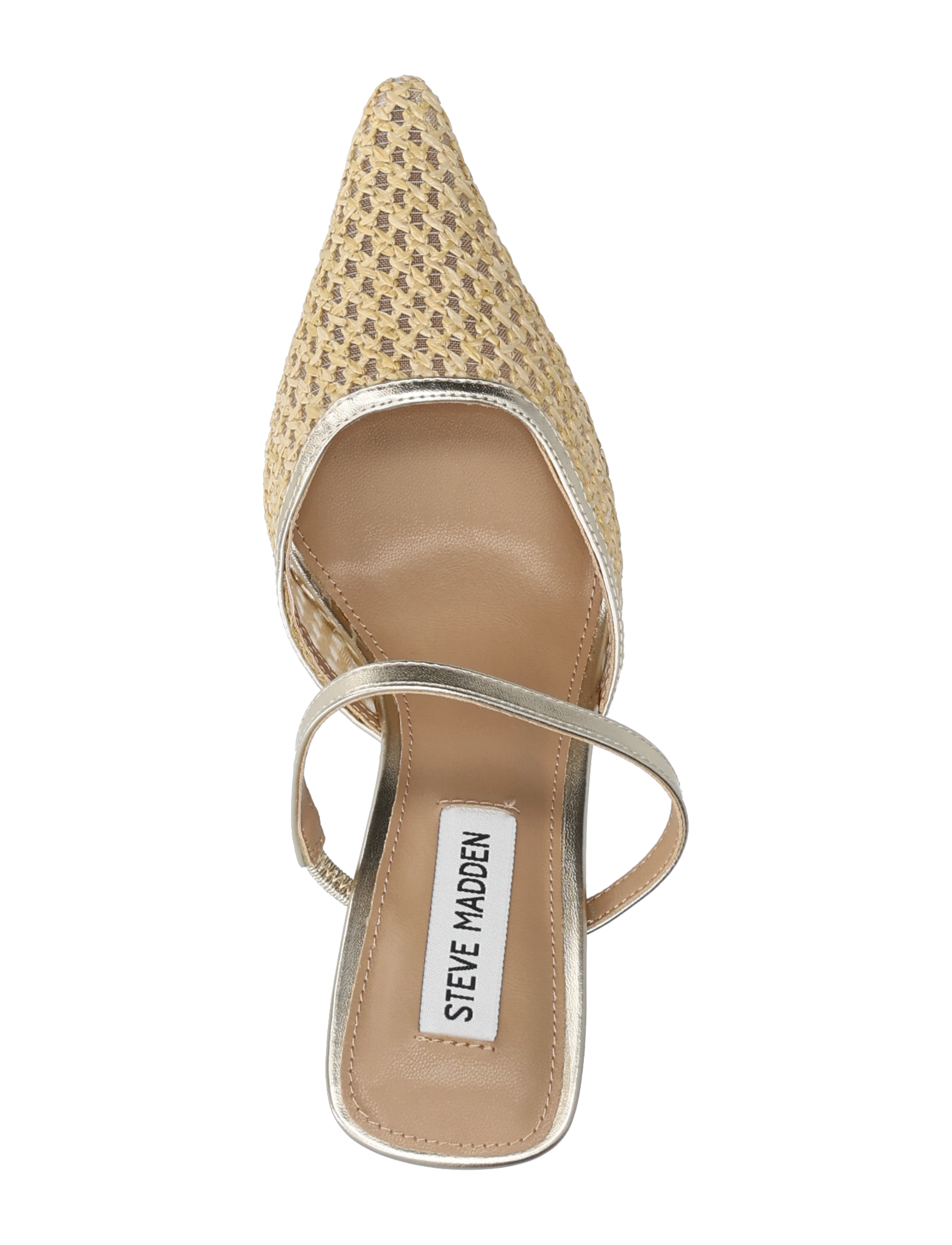 Steve Madden - Brinley Heeled Sandals - sandaletten - gold raffia - 3
