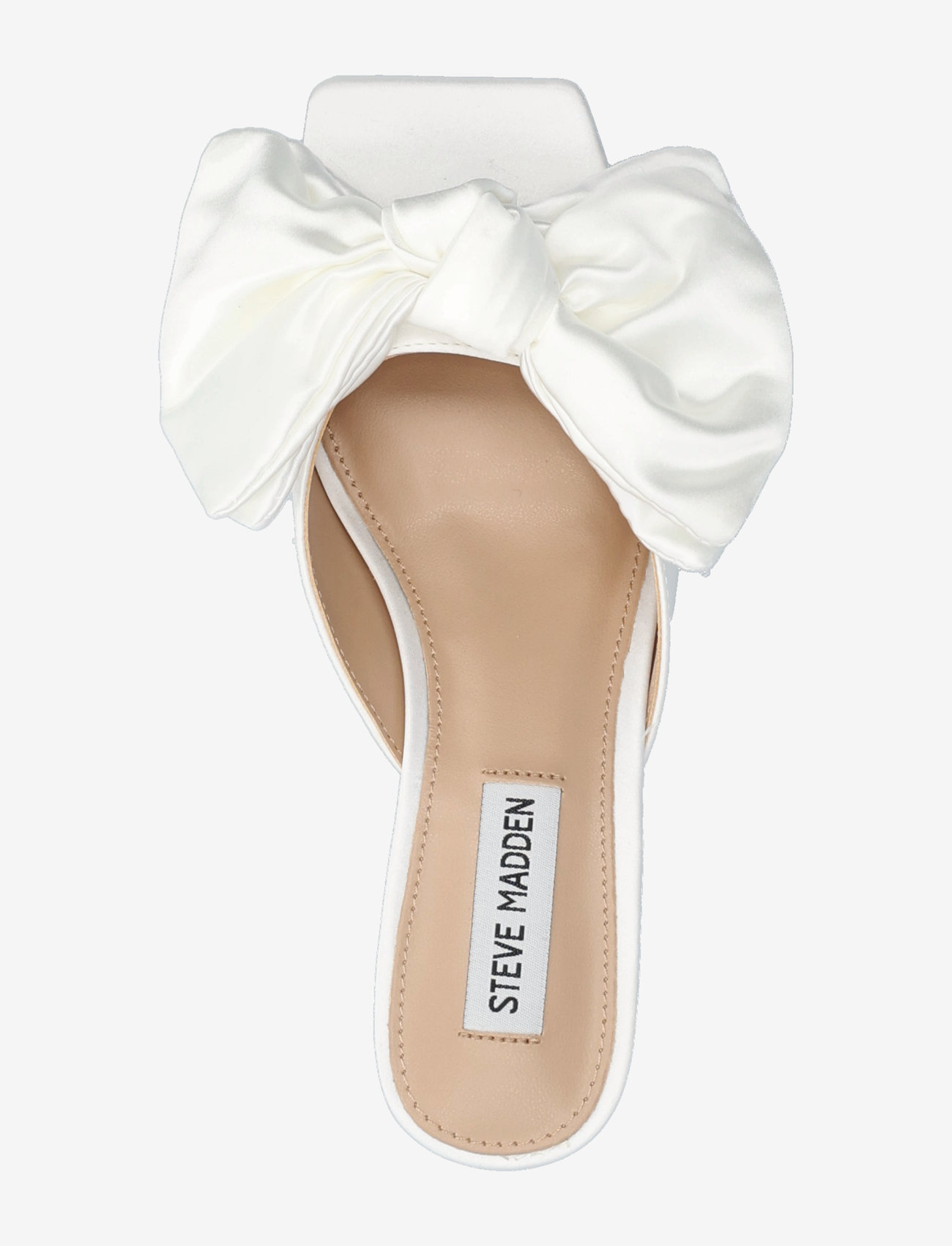 Steve Madden - Kit Heeled Sandals - pantoletten mit absätzen - ivory satin - 3