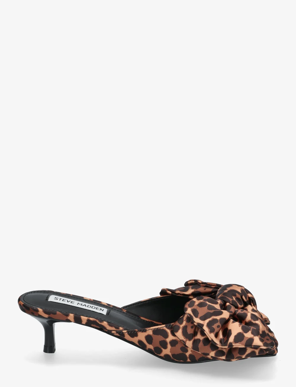 Steve Madden - Kit Heeled Sandals - konfirmationstøj - leop satin - 1
