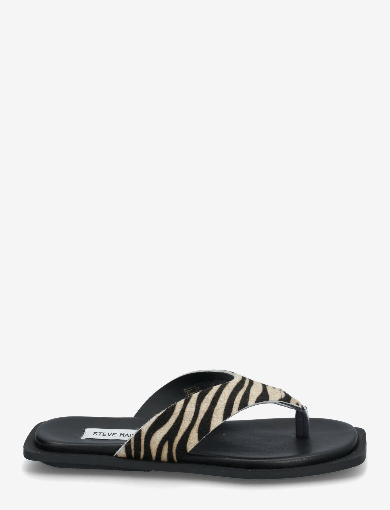 Steve Madden - Splash-L Sandals - flache sandalen - zebra - 1