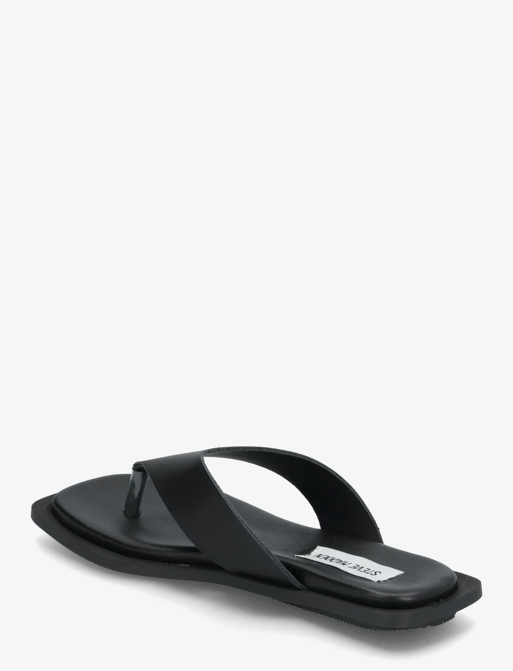 Steve Madden - Splash Sandals - flat sandals - black leather - 2