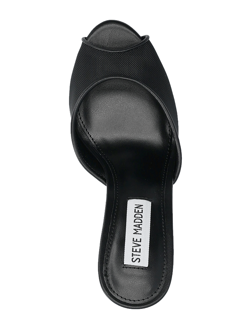 Steve Madden - Rollout-M Mule - mules med klack - black mesh - 3