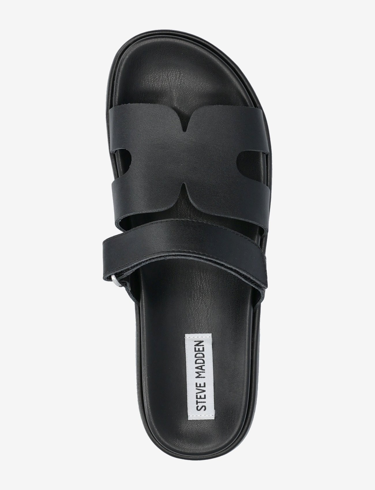 Steve Madden - Bigmissile sandal - plateau-sandalen - blk action leather - 3
