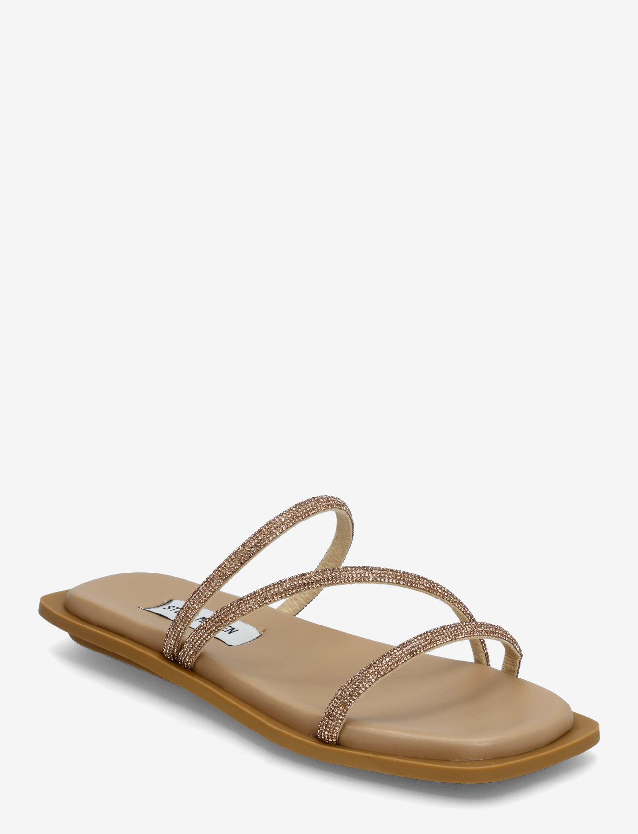 Steve Madden - Safi slide - flat sandals - bronze - 0