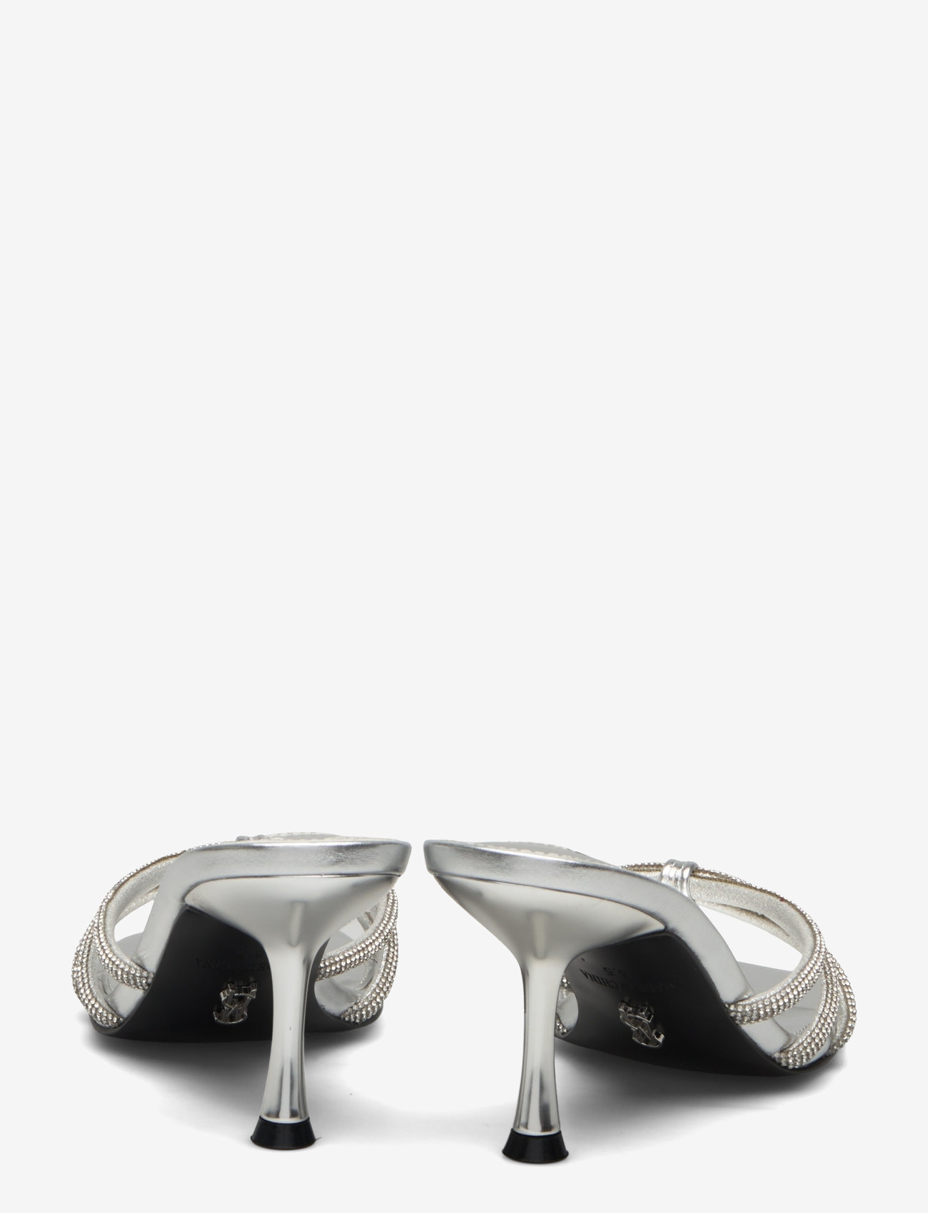 Steve Madden - Amorino Heeled Sandals - sandaletten - silver - 4