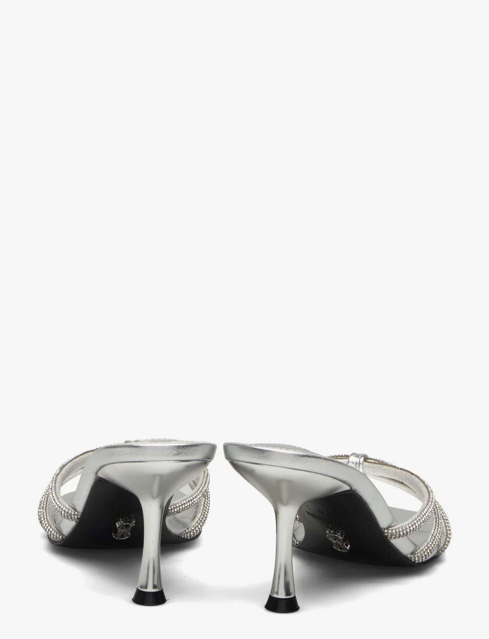 Steve Madden - Amorino Heeled Sandals - sandaletten - silver - 4
