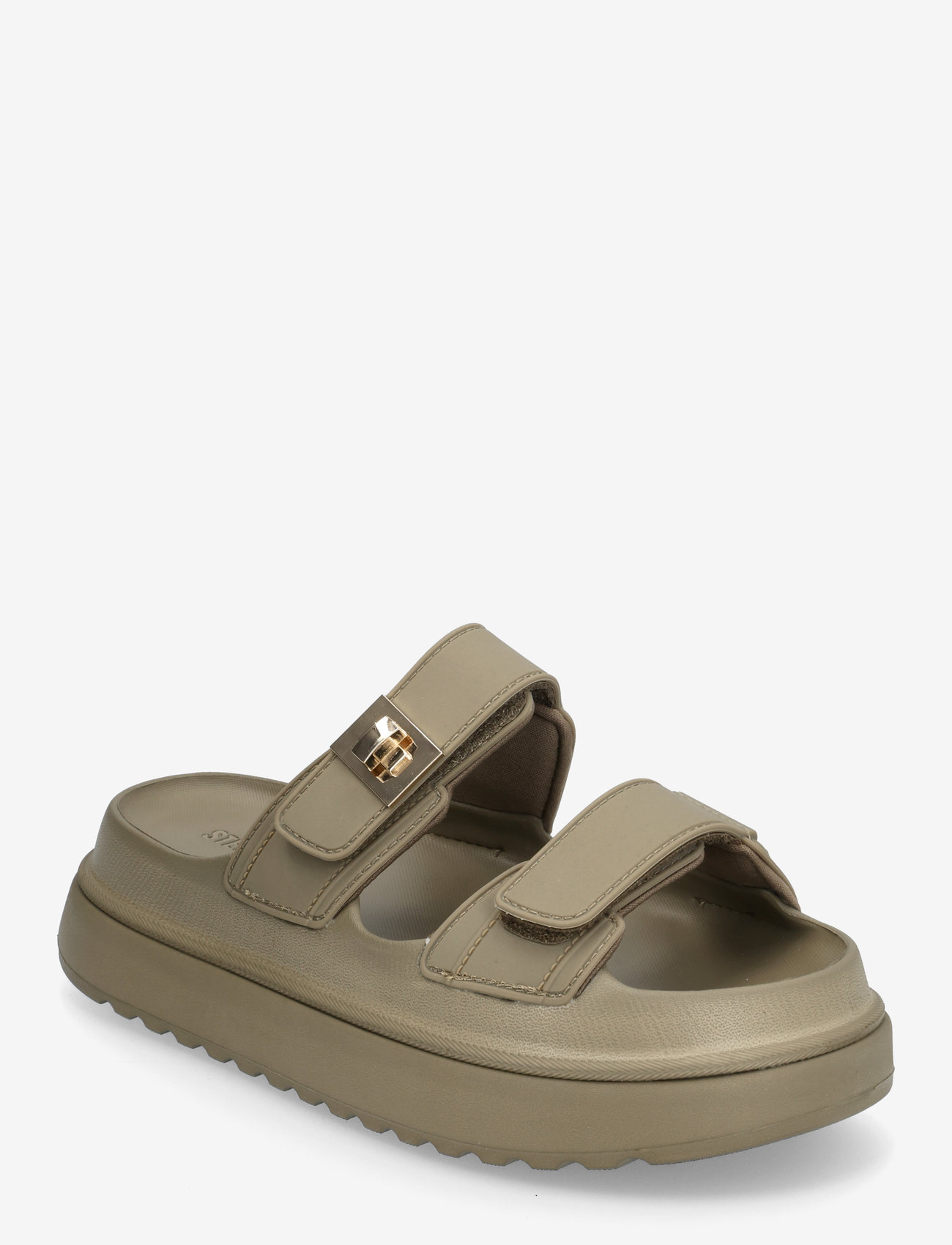 Steve Madden - Bigschmona Sandals  - flache sandalen - olive - 0