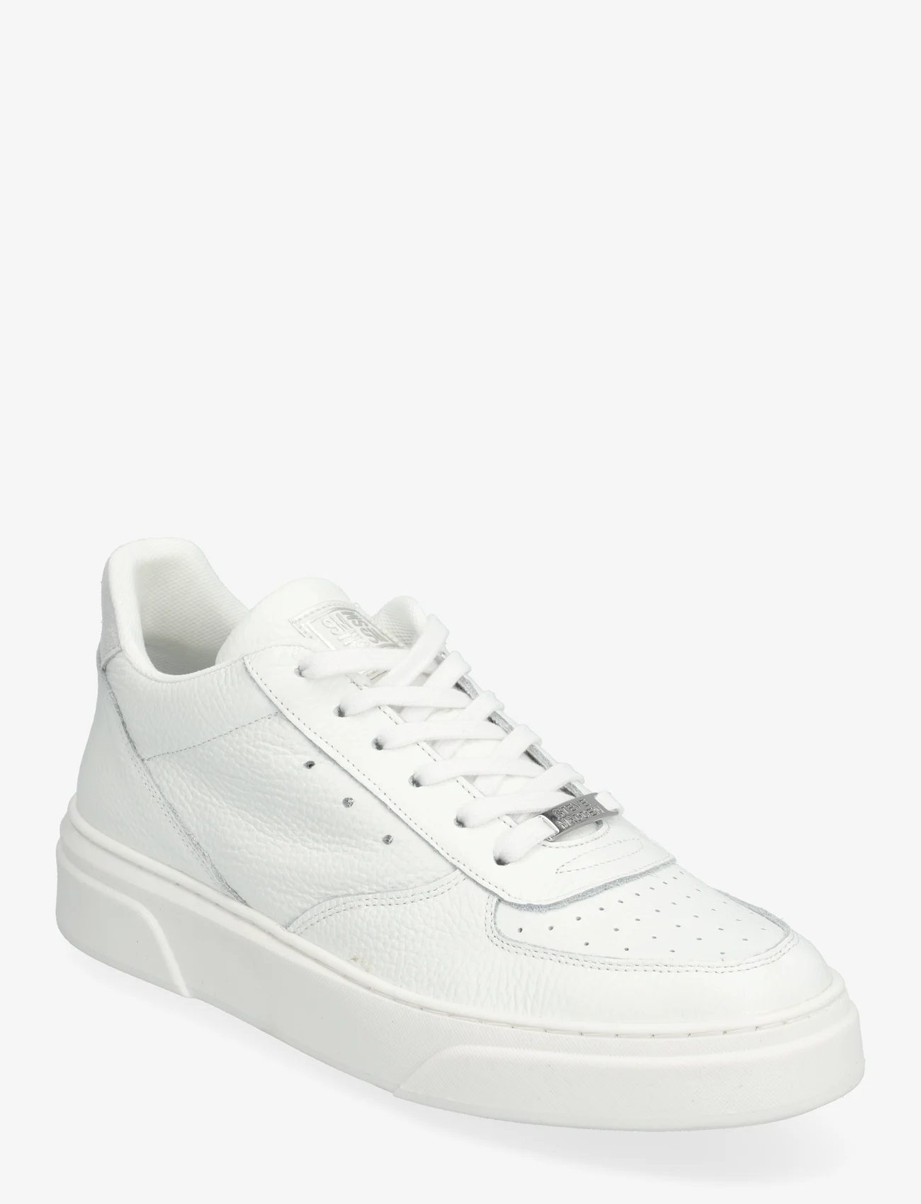 Steve Madden - Brent Sneaker - laisvalaikio batai žemu aulu - white leather - 0
