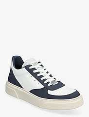 Steve Madden - Brent Sneaker - laisvalaikio batai žemu aulu - white/navy - 0