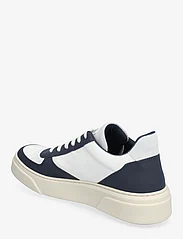 Steve Madden - Brent Sneaker - laisvalaikio batai žemu aulu - white/navy - 2