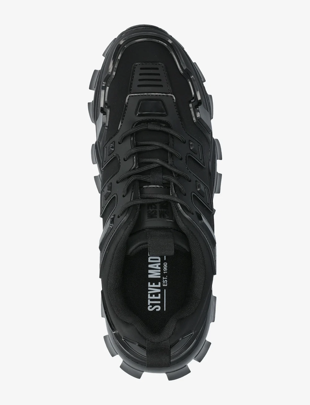 Steve Madden - Prize - laisvalaikio batai žemu aulu - black - 3