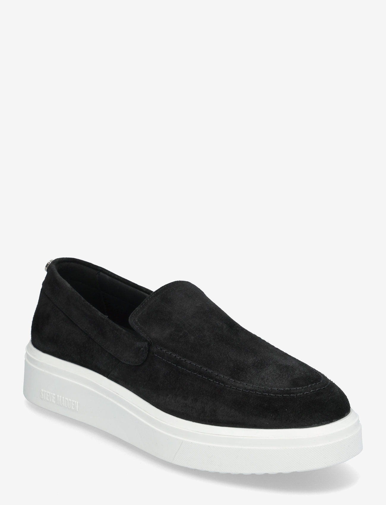 Steve Madden - Fletcher Loafer - mokassiinid - black suede - 0