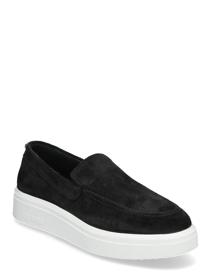 Steve Madden - Fletcher Loafer - mokassiinid - black suede - 0