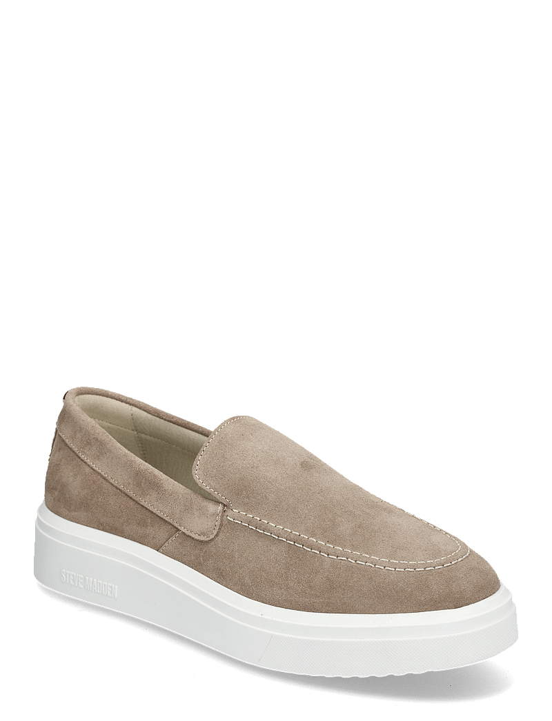 Steve Madden - Fletcher Loafer - loafers - taupe suede - 0