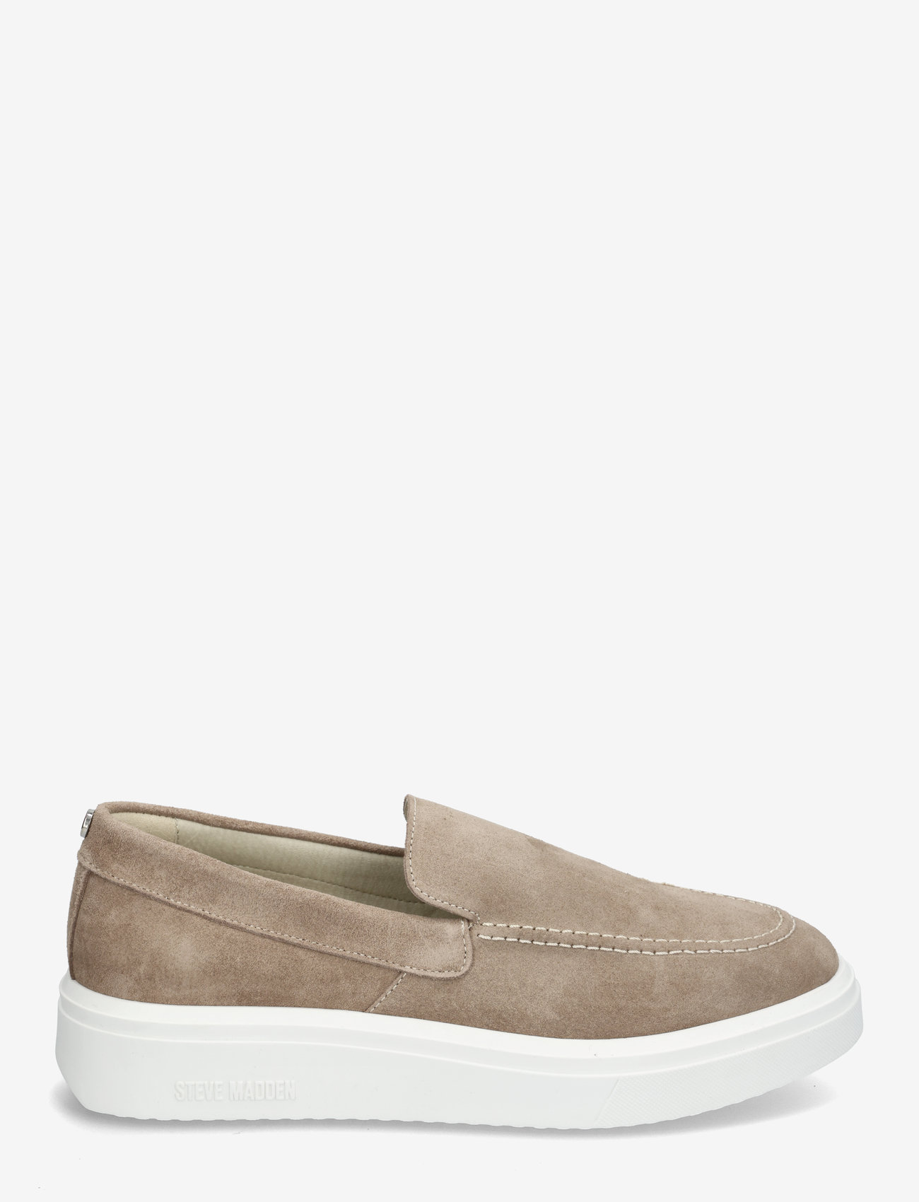 Steve Madden - Fletcher Loafer - loafers - taupe suede - 1