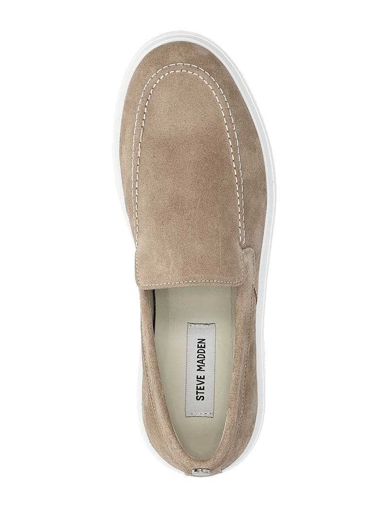 Steve Madden - Fletcher Loafer - loafers - taupe suede - 3