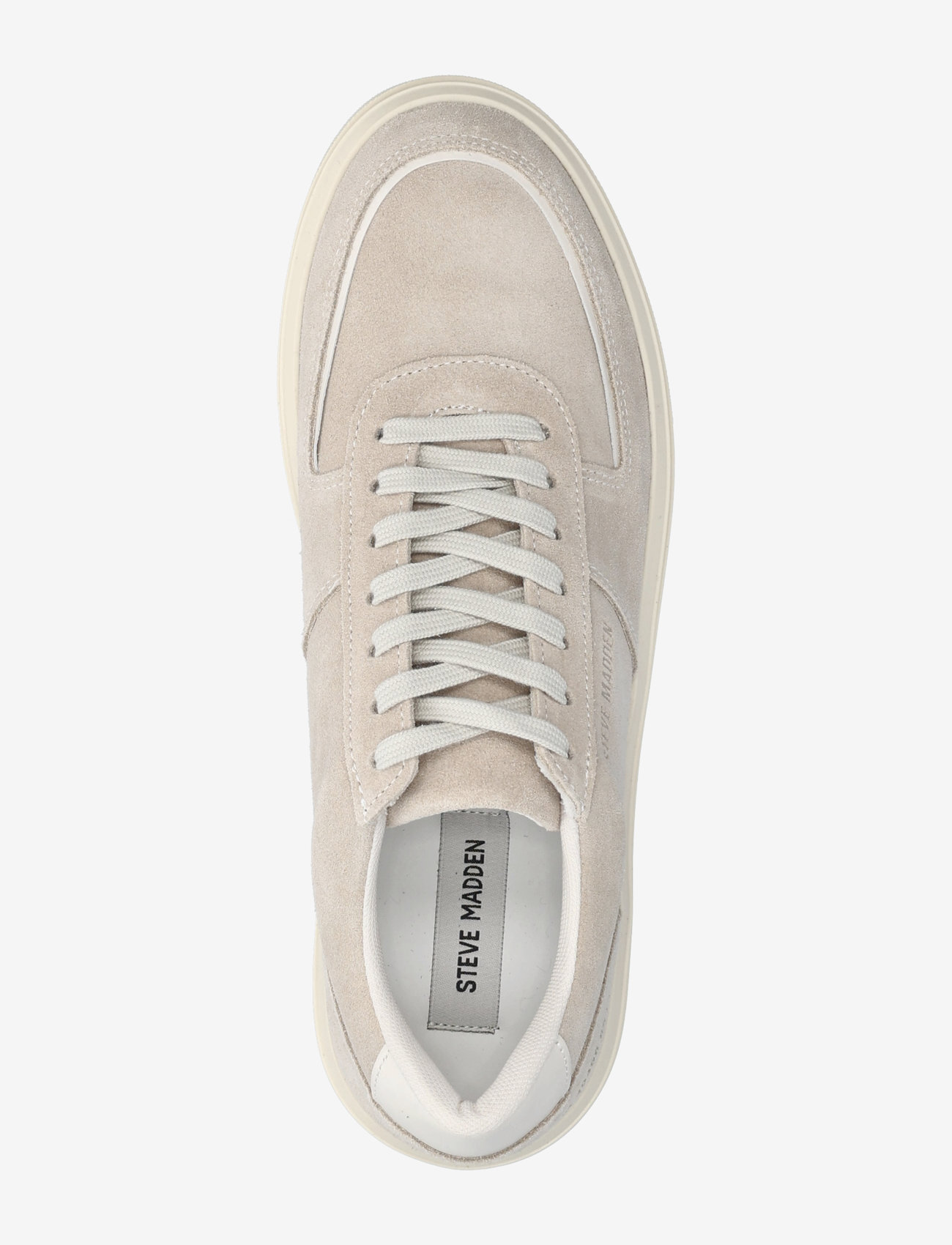 Steve Madden - Flynn Sneaker - lav ankel - beige suede - 3