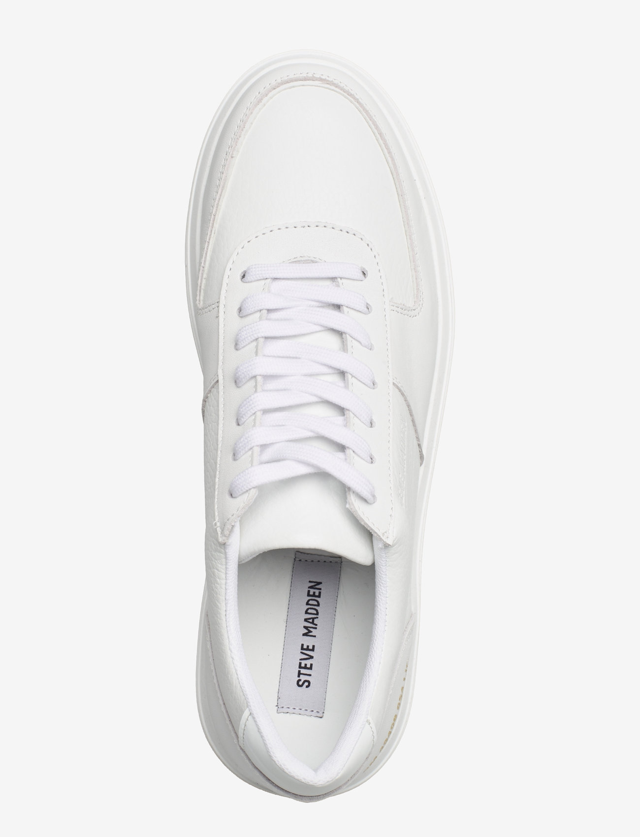 Steve Madden - Flynn Sneaker - låga sneakers - white leather - 3