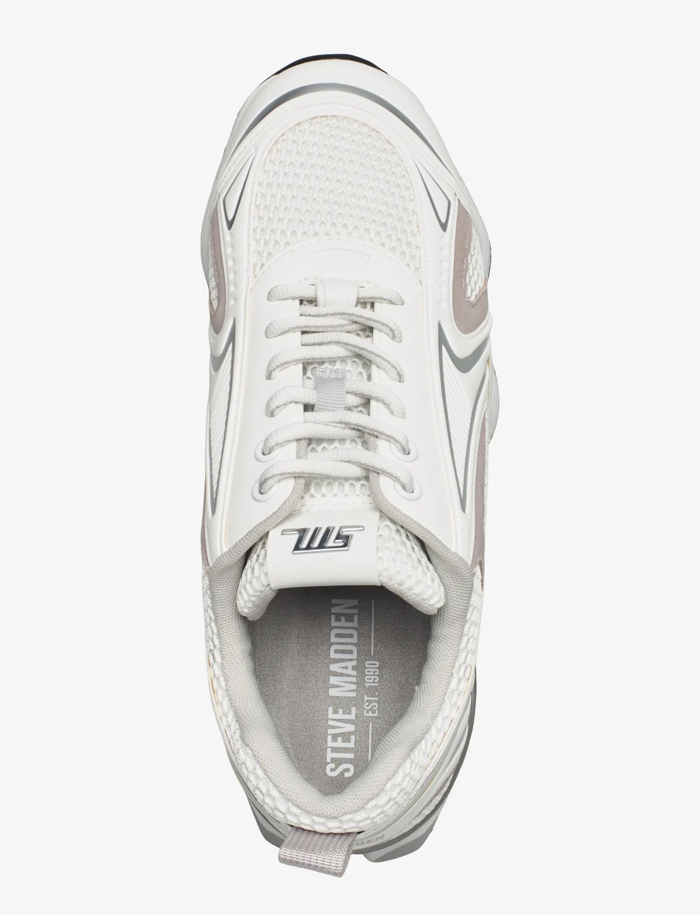 Steve Madden - Speedometer Sneaker - niedriger schnitt - white - 3