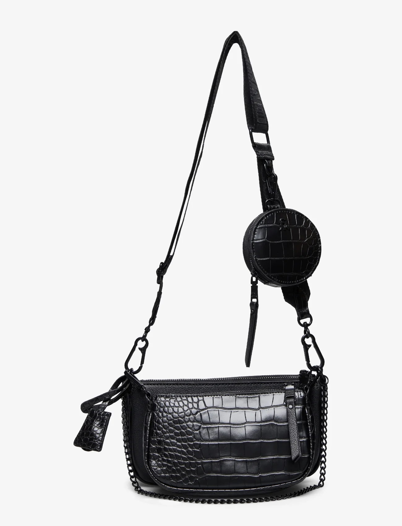 Steve Madden - Burgent Crossbody bag - prezenty urodzinowe - black/black - 0